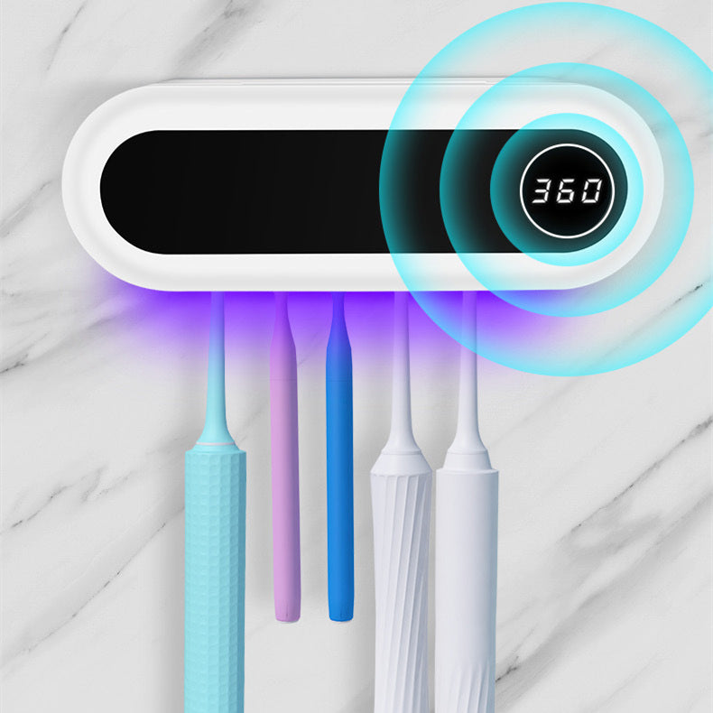 The display counting down from 360 seconds, brushes below