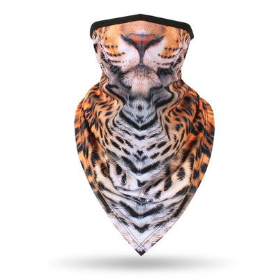 Leopard animal face mask