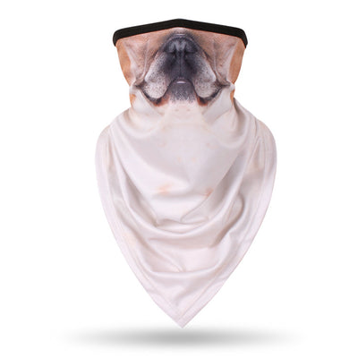 Fawn Pug animal face mask