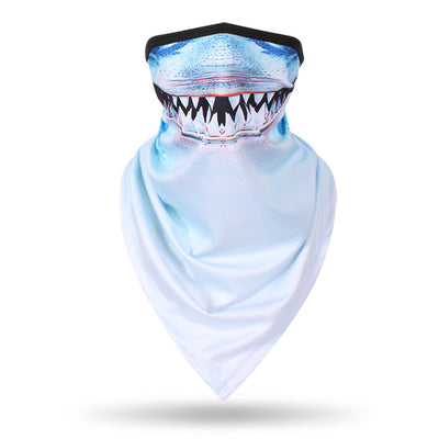 Shark animal face mask