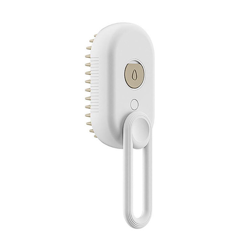 The brush in porcelain white