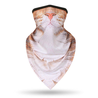 Ginger Cat animal face mask