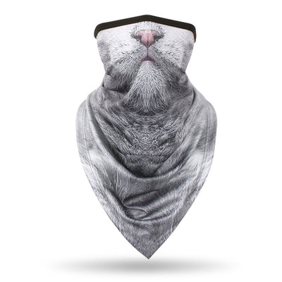 Grey Cat animal face mask