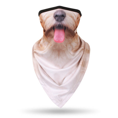 Golden Retriever animal face mask