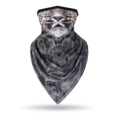Snow Leopard animal face mask
